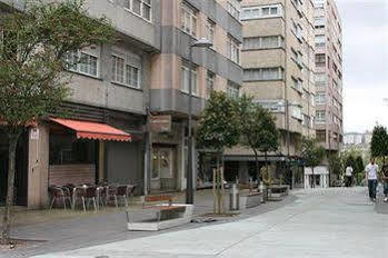Hostal Liste Station A Coruña Eksteriør billede